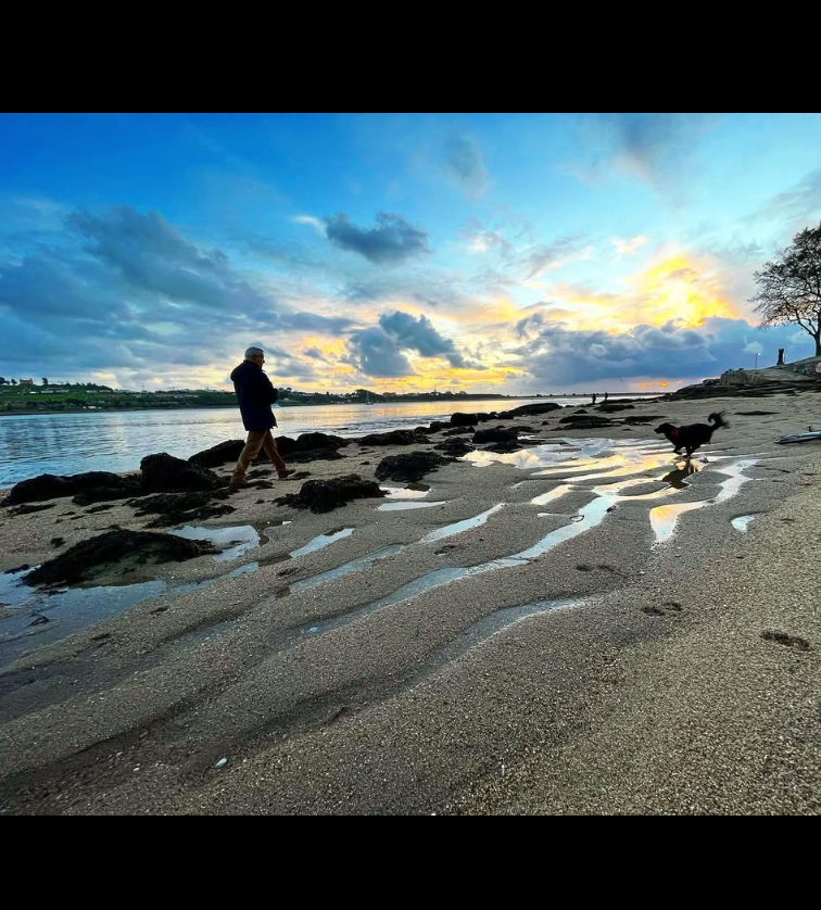 beach sunset porto